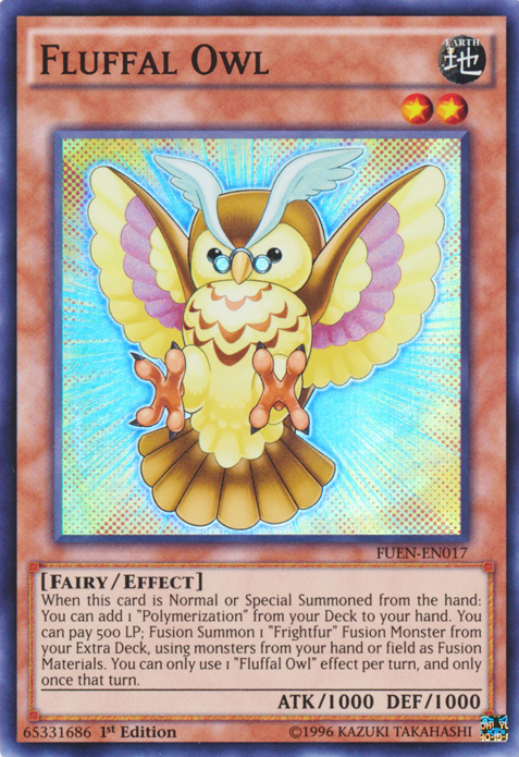 Fluffal Owl [FUEN-EN017] Super Rare | Galaxy Games LLC