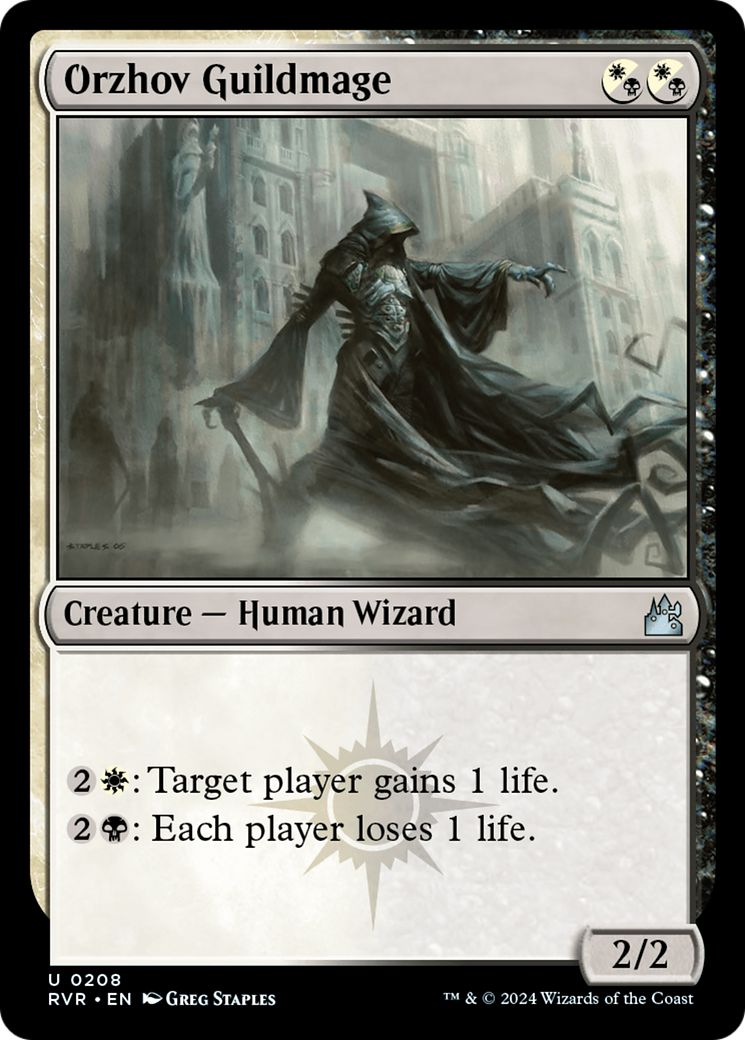 Orzhov Guildmage [Ravnica Remastered] | Galaxy Games LLC