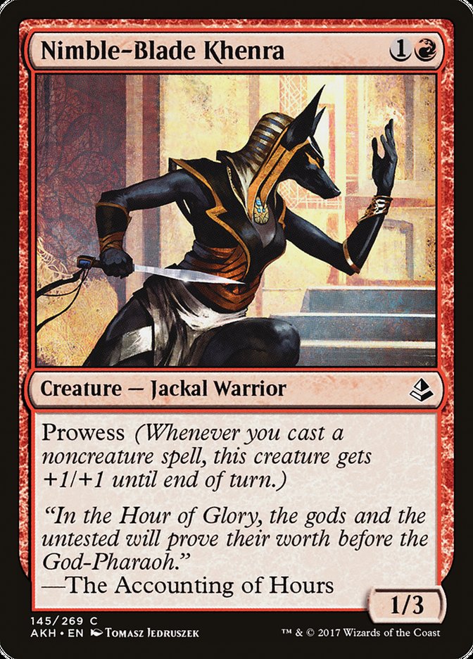 Nimble-Blade Khenra [Amonkhet] | Galaxy Games LLC