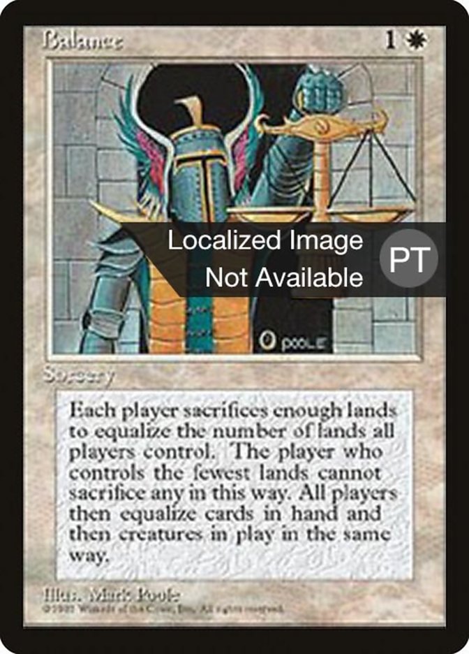 Balance [Fourth Edition (Foreign Black Border)] | Galaxy Games LLC