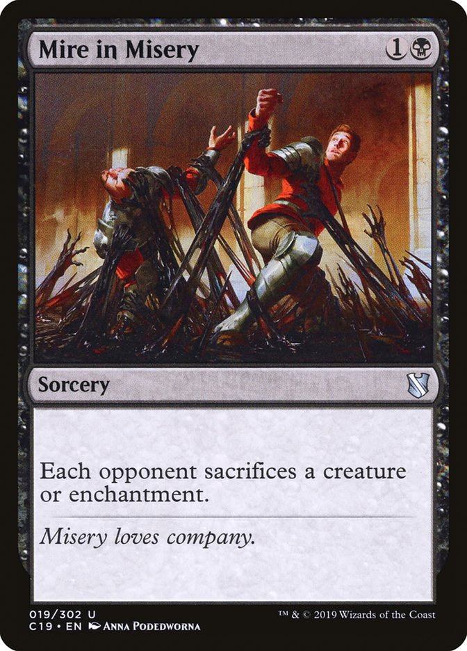 Mire in Misery [Commander 2019] | Galaxy Games LLC