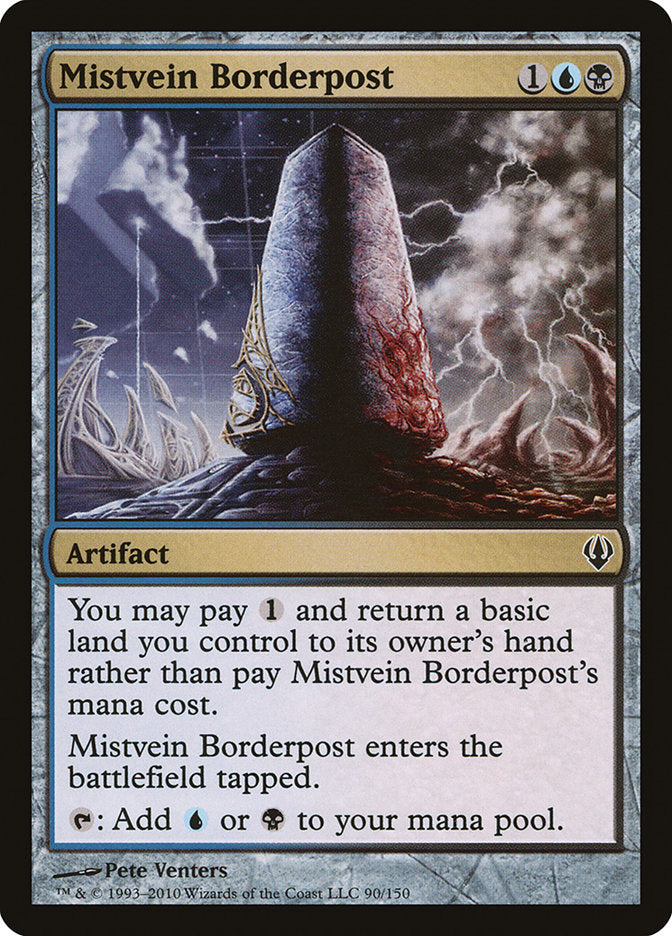 Mistvein Borderpost [Archenemy] | Galaxy Games LLC