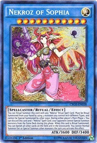 Nekroz of Sophia [CROS-EN038] Secret Rare | Galaxy Games LLC