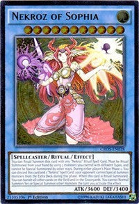 Nekroz of Sophia (UTR) [CROS-EN038] Ultimate Rare | Galaxy Games LLC