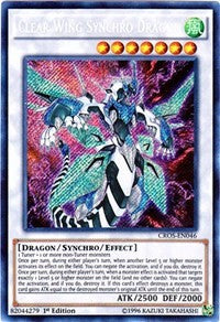 Clear Wing Synchro Dragon [CROS-EN046] Secret Rare | Galaxy Games LLC