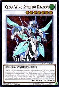 Clear Wing Synchro Dragon (UTR) [CROS-EN046] Ultimate Rare | Galaxy Games LLC
