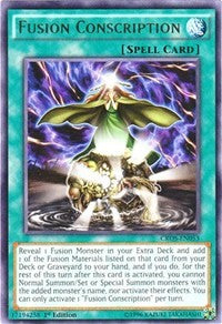 Fusion Conscription [CROS-EN053] Rare | Galaxy Games LLC