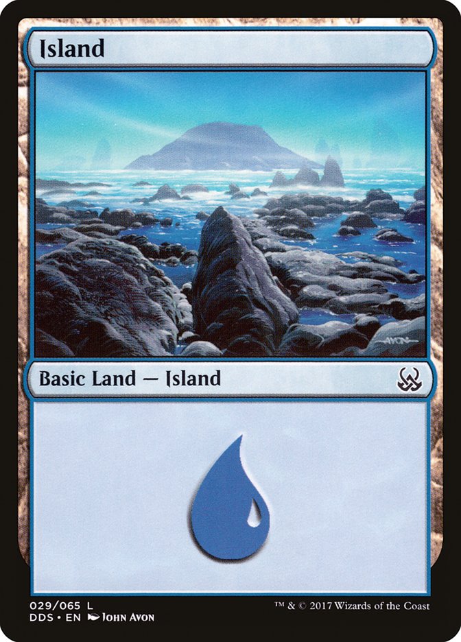 Island (29) [Duel Decks: Mind vs. Might] | Galaxy Games LLC