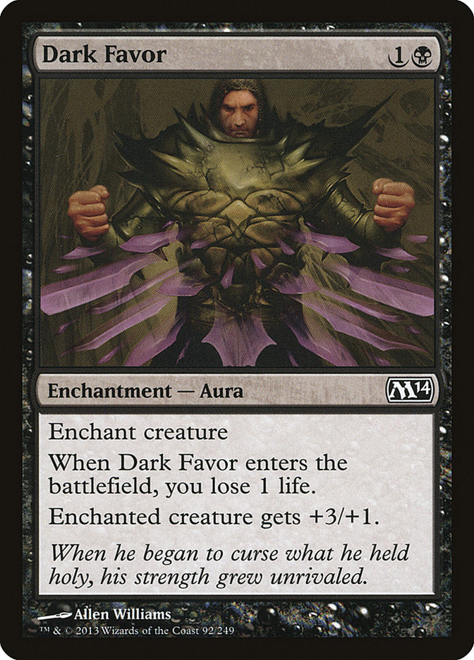 Dark Favor [Magic 2014] | Galaxy Games LLC