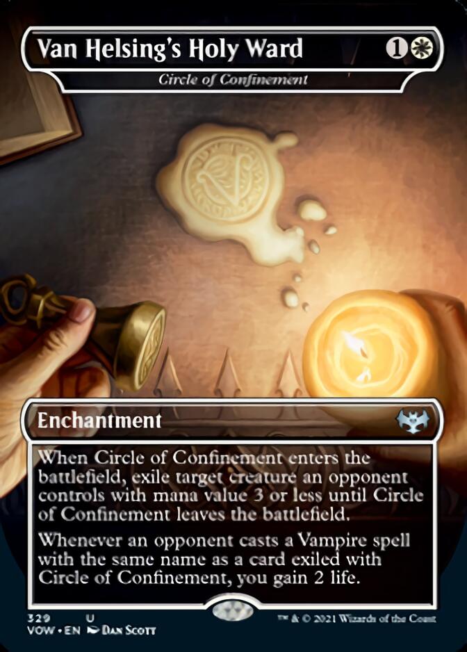 Circle of Confinement - Van Helsing's Holy Ward [Innistrad: Crimson Vow] | Galaxy Games LLC