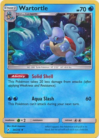 Wartortle (34/214) (Premium Collection Promo) [Sun & Moon: Unbroken Bonds] | Galaxy Games LLC