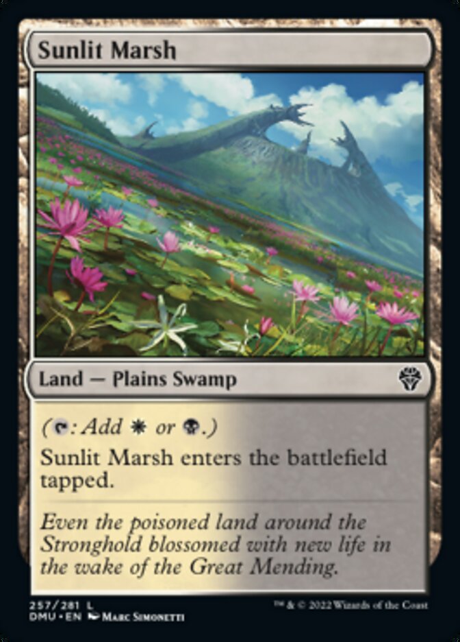 Sunlit Marsh [Dominaria United] | Galaxy Games LLC