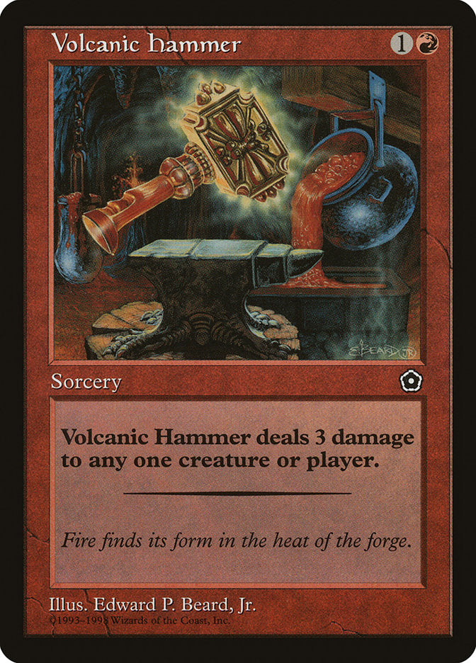 Volcanic Hammer [Portal Second Age] | Galaxy Games LLC