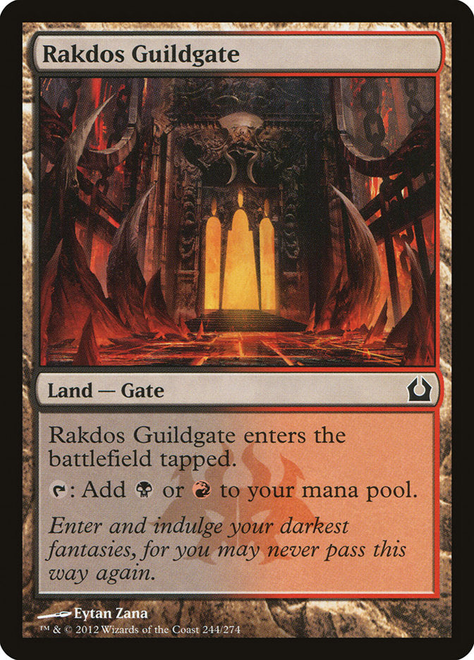 Rakdos Guildgate [Return to Ravnica] | Galaxy Games LLC