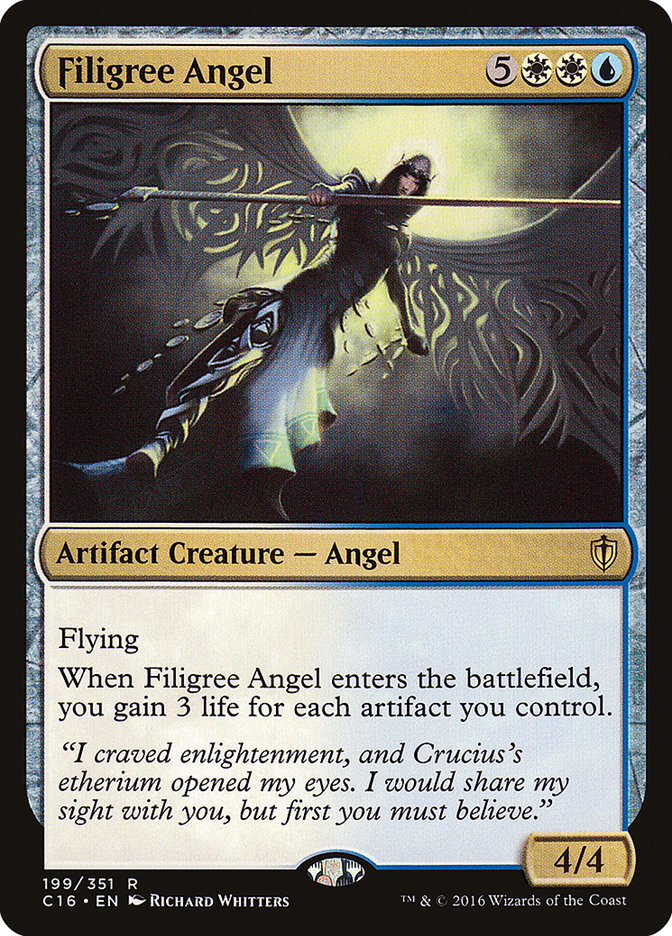 Filigree Angel [Commander 2016] | Galaxy Games LLC