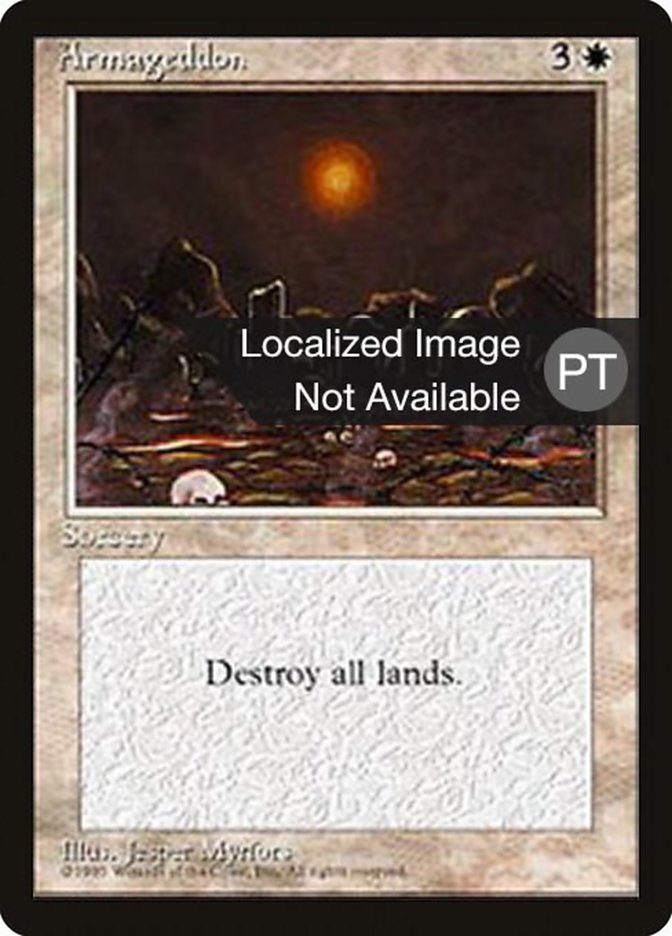 Armageddon [Fourth Edition (Foreign Black Border)] | Galaxy Games LLC