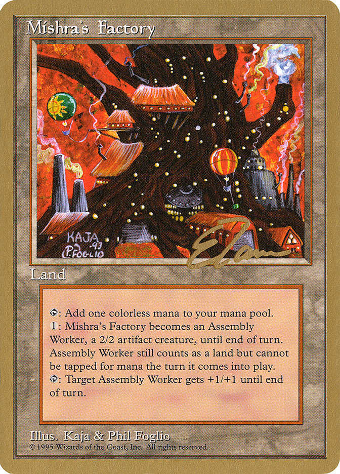 Mishra's Factory (Eric Tam) [Pro Tour Collector Set] | Galaxy Games LLC
