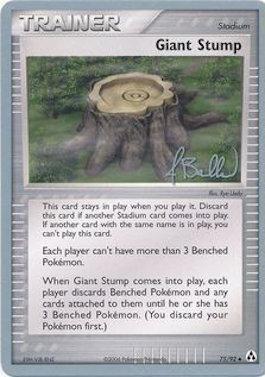 Giant Stump (75/92) (Eeveelutions - Jimmy Ballard) [World Championships 2006] | Galaxy Games LLC