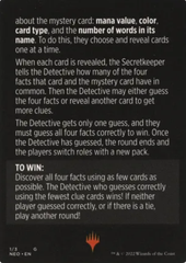 Booster Sleuth (Magic Minigame) [Kamigawa: Neon Dynasty Minigame] | Galaxy Games LLC