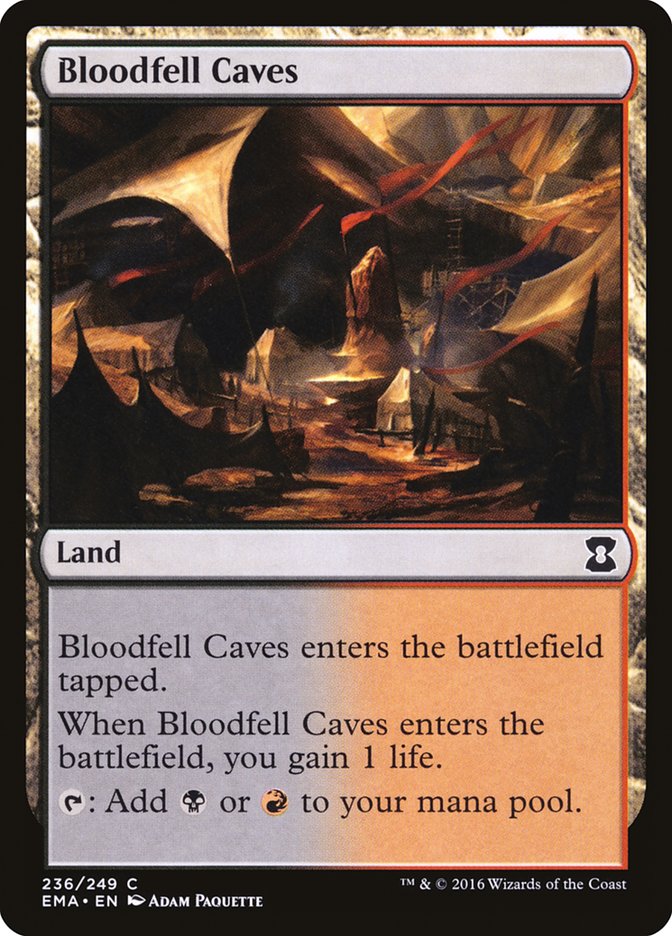 Bloodfell Caves [Eternal Masters] | Galaxy Games LLC