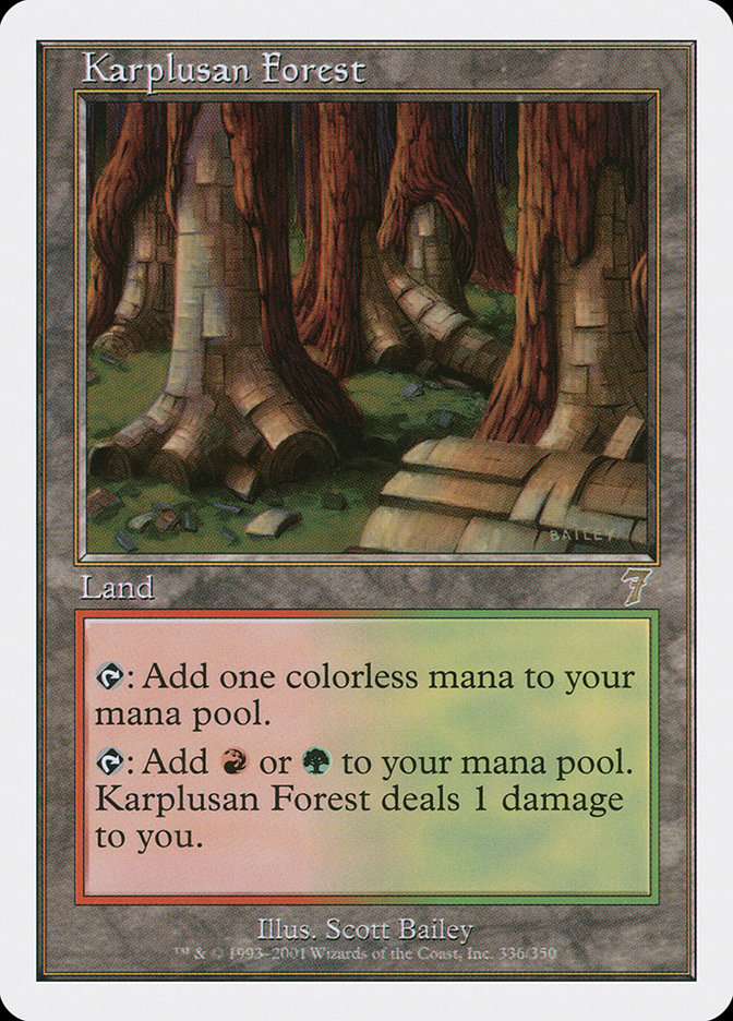 Karplusan Forest [Seventh Edition] | Galaxy Games LLC