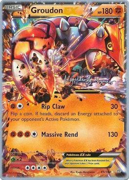 Groudon EX (85/160) (Primal Groudon - Alejandro Ng-Guzman) [World Championships 2015] | Galaxy Games LLC