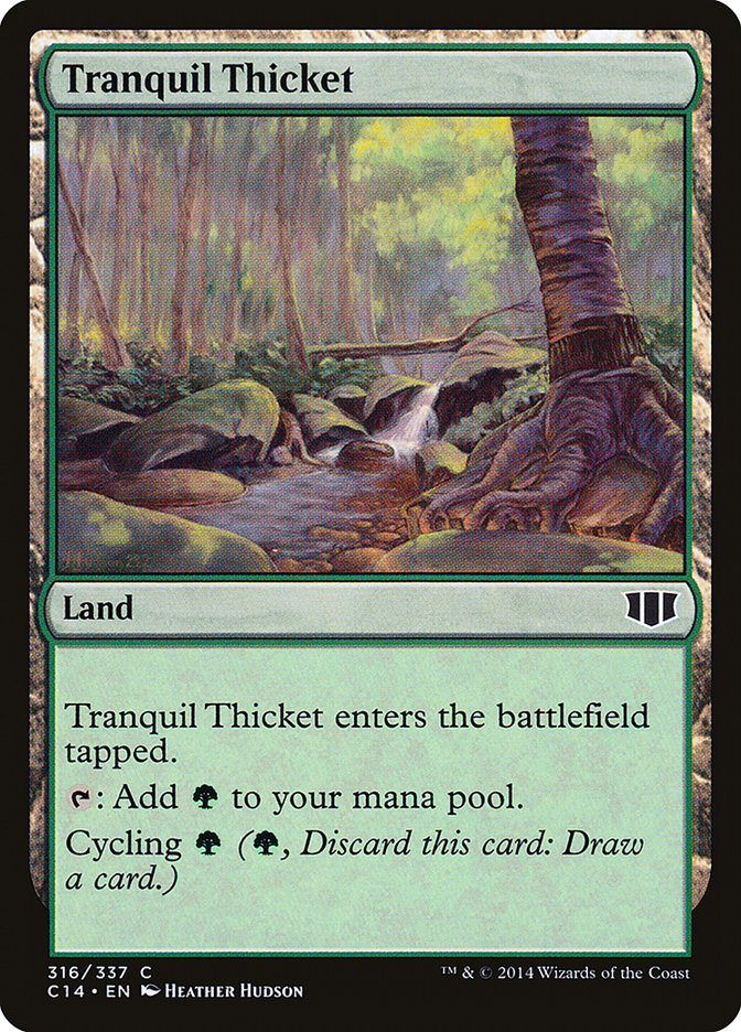 Tranquil Thicket [Commander 2014] | Galaxy Games LLC