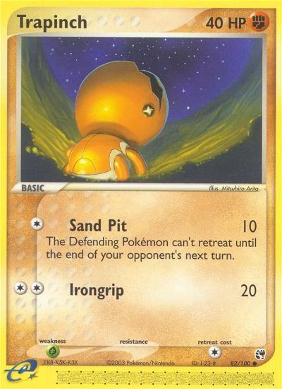 Trapinch (82/100) [EX: Sandstorm] | Galaxy Games LLC