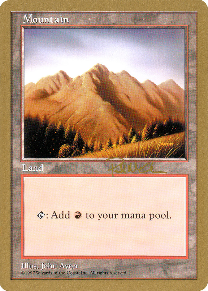 Mountain (pm444) (Paul McCabe) [World Championship Decks 1997] | Galaxy Games LLC