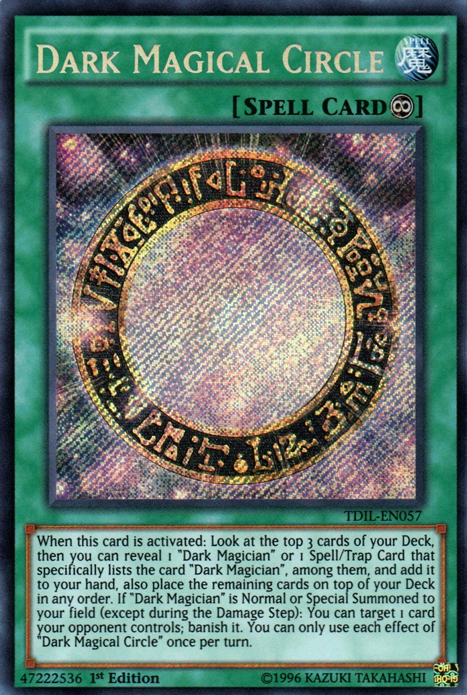 Dark Magical Circle [TDIL-EN057] Secret Rare | Galaxy Games LLC