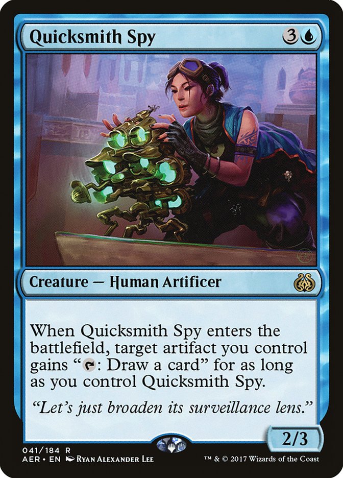 Quicksmith Spy [Aether Revolt] | Galaxy Games LLC