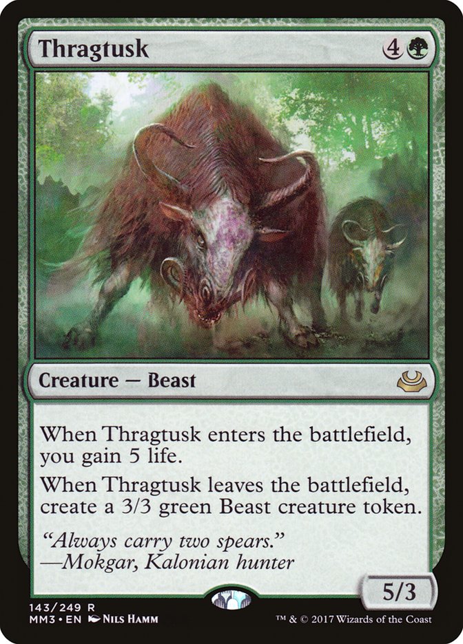 Thragtusk [Modern Masters 2017] | Galaxy Games LLC