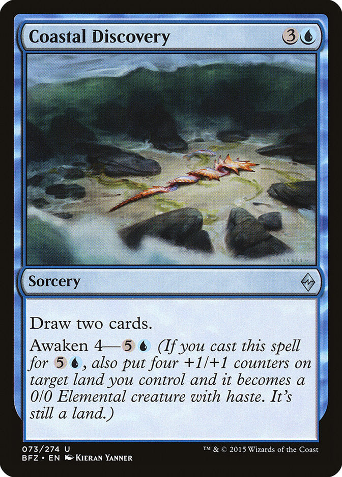 Coastal Discovery [Battle for Zendikar] | Galaxy Games LLC