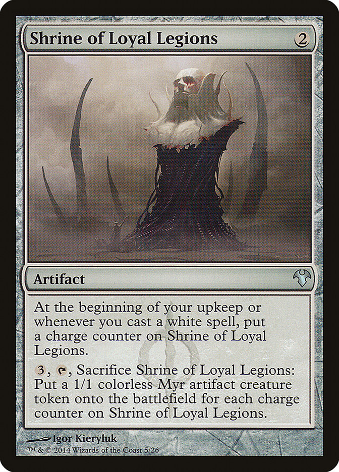 Shrine of Loyal Legions [Modern Event Deck 2014] | Galaxy Games LLC