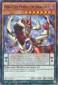 Odd-Eyes Pendulum Dragon [SP15-EN012] Shatterfoil Rare | Galaxy Games LLC