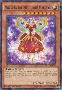 Mozarta the Melodious Maestra [SP15-EN019] Shatterfoil Rare | Galaxy Games LLC