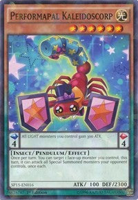 Performapal Kaleidoscorp [SP15-EN016] Shatterfoil Rare | Galaxy Games LLC