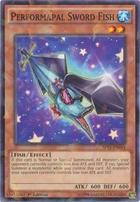 Performapal Sword Fish [SP15-EN014] Shatterfoil Rare | Galaxy Games LLC