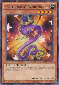 Performapal Whip Snake [SP15-EN013] Shatterfoil Rare | Galaxy Games LLC