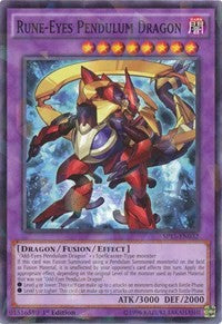 Rune-Eyes Pendulum Dragon [SP15-EN032] Shatterfoil Rare | Galaxy Games LLC