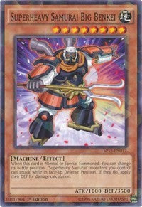 Superheavy Samurai Big Benkei [SP15-EN017] Shatterfoil Rare | Galaxy Games LLC