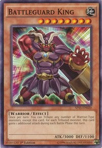 Battleguard King [SP15-EN020] Shatterfoil Rare | Galaxy Games LLC