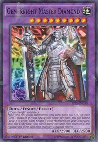 Gem-Knight Master Diamond [SP15-EN030] Shatterfoil Rare | Galaxy Games LLC