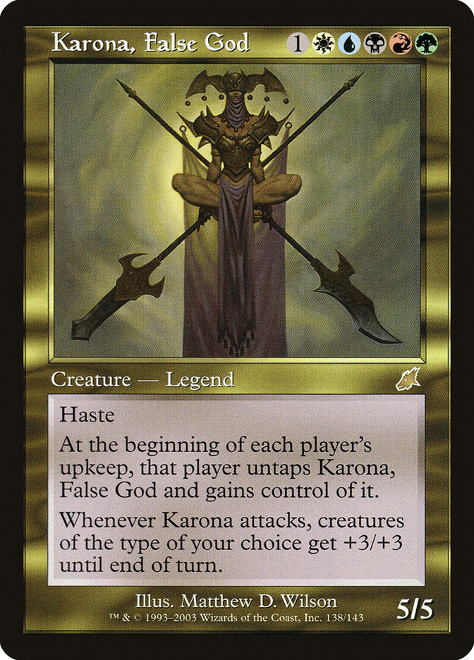 Karona, False God [Scourge] | Galaxy Games LLC