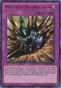 Multiple Destruction [DPBC-EN005] Ultra Rare | Galaxy Games LLC