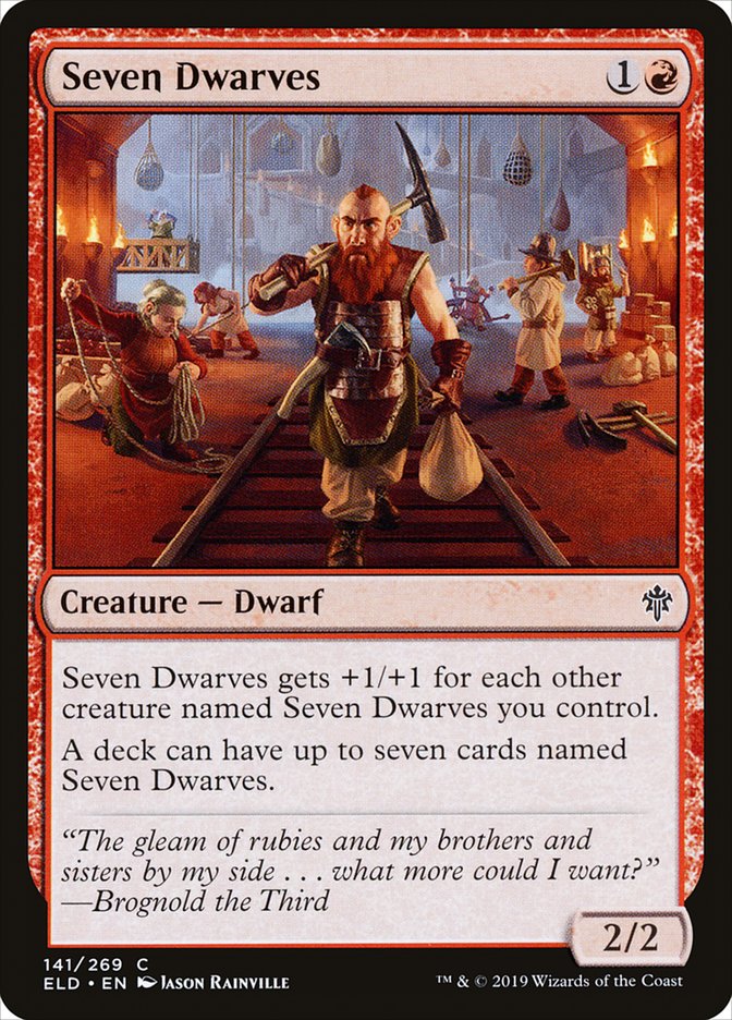 Seven Dwarves [Throne of Eldraine] | Galaxy Games LLC