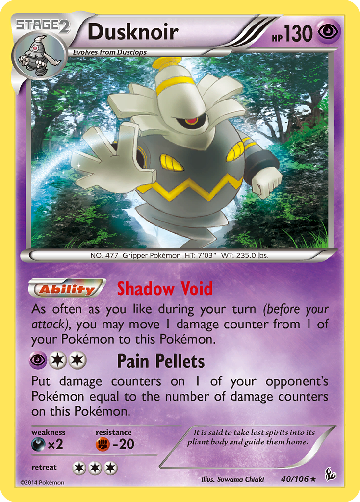 Dusknoir (40/106) [XY: Flashfire] | Galaxy Games LLC