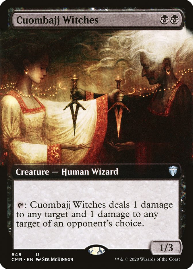 Cuombajj Witches (Extended Art) [Commander Legends] | Galaxy Games LLC