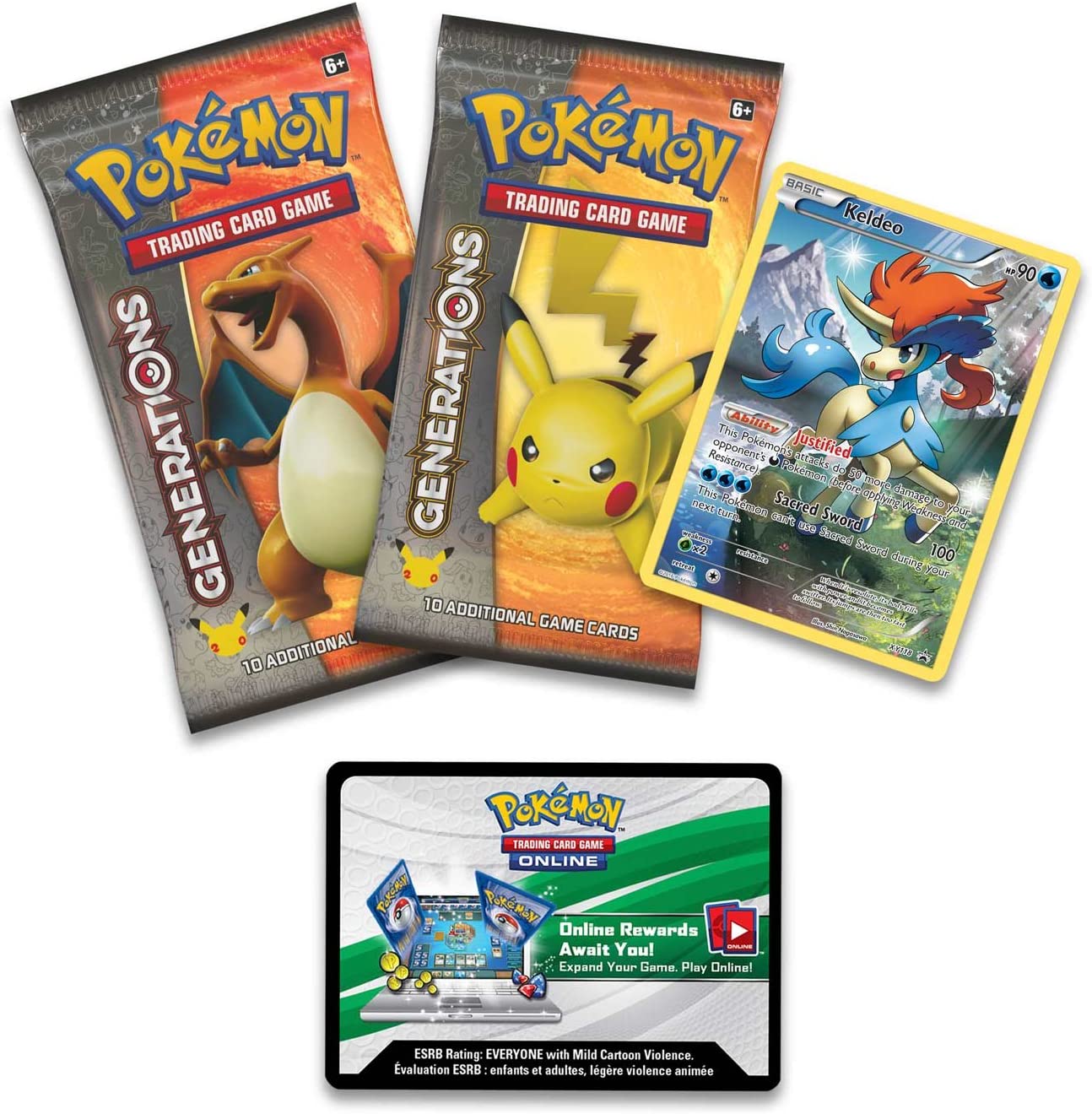 Generations - Mythical Pokemon Collection (Keldeo) | Galaxy Games LLC