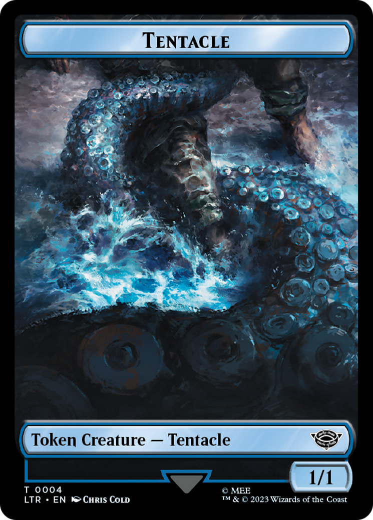 Food (09) // Tentacle Double-Sided Token [The Lord of the Rings: Tales of Middle-Earth Tokens] | Galaxy Games LLC